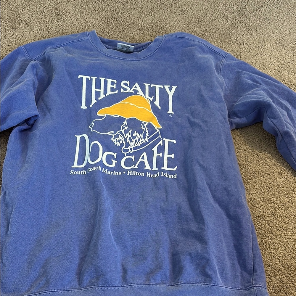 Blue Salty Dog Cafe Sweatshirt